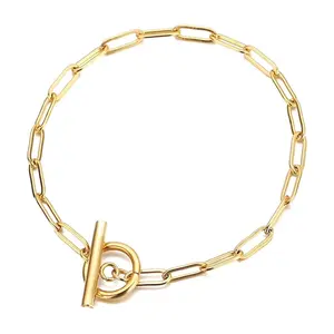 Paperclip T-Locking Bracelet