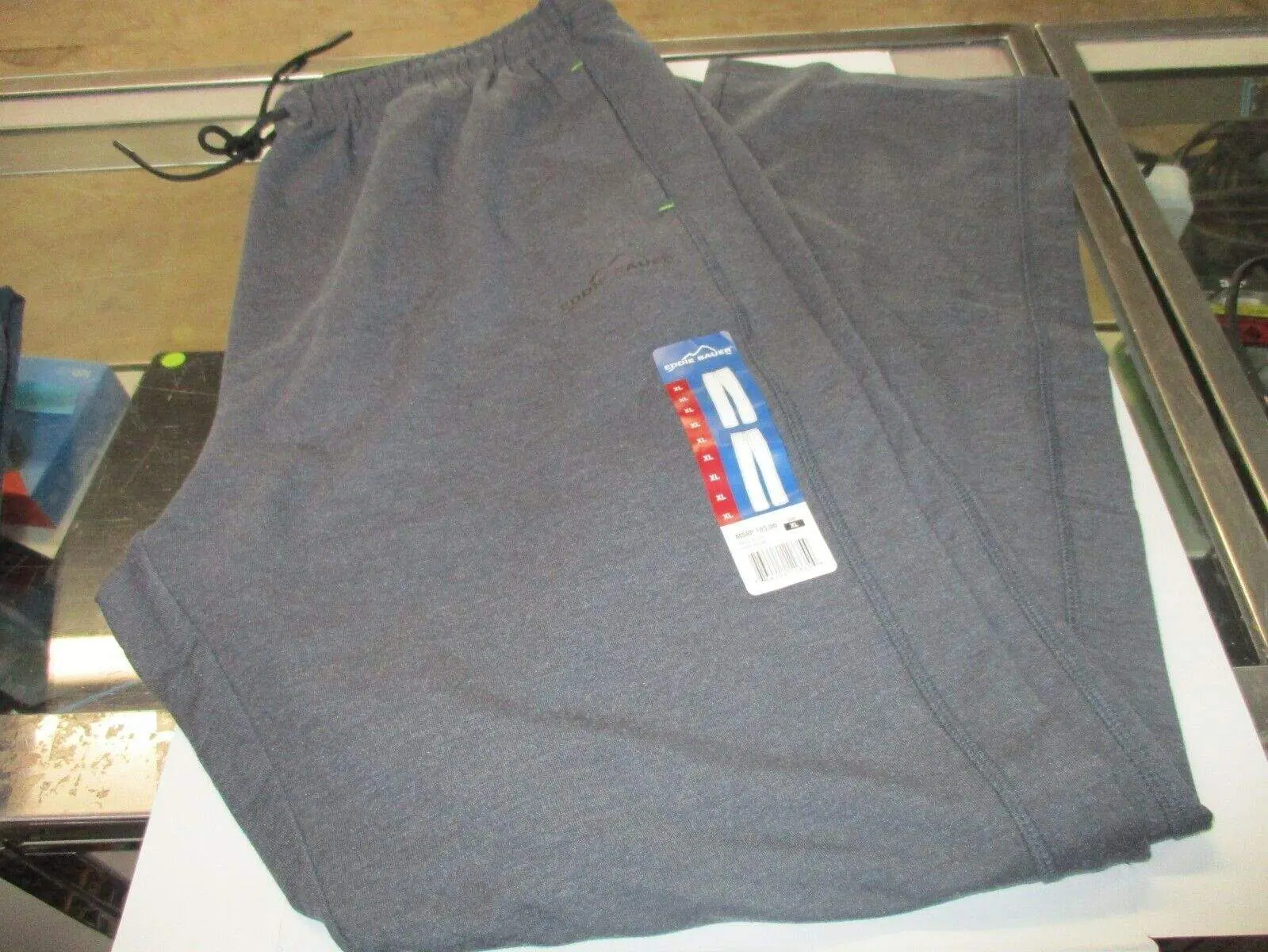Men's Eddie Bauer Charcoal Grey size XL Jogging pants / Sleeping Pants
