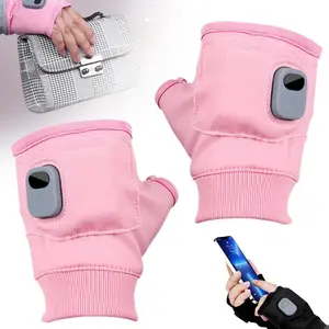 Heated Gloves for Women,2025 New Hand Warmers,Heated Fingerless Gloves,Heated Gloves for Women Rechargeable,Womens Heated Gloves for Work Cycling Skiing Outdoor Snow