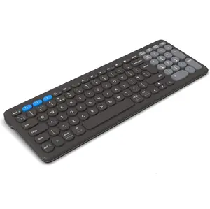 ZAGG Pro Mid-Size Keyboard 15 - Wireless Charging Desktop Keyboard, Multi-Device Pairing, Ergonomic Design