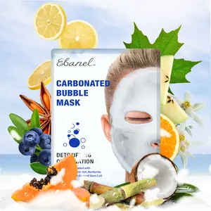 Ebanel Carbonated Cleanser Mask 1-pack, Deep Detox & Refresh