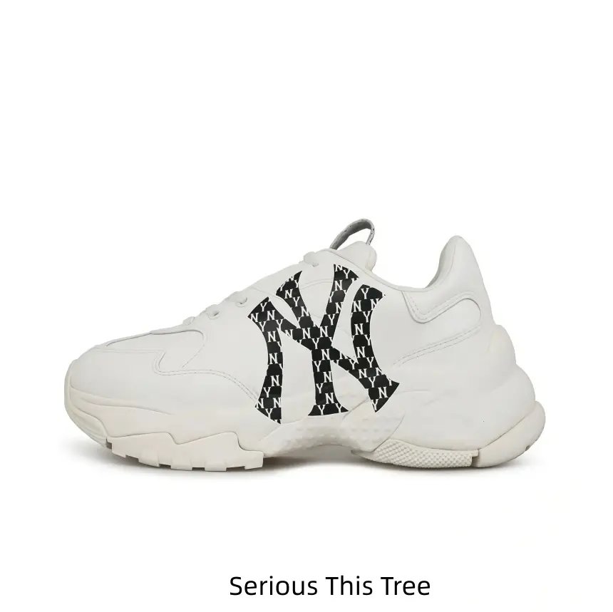 Chunky Sole Sneakers with Retro Logo Detail – A Collector’s Statement Piece