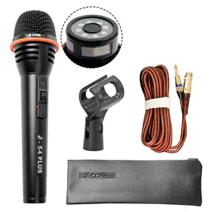 5Core Microphone Dynamic Mic Karaoke Singing Studio XLR Mics Handheld Microfono