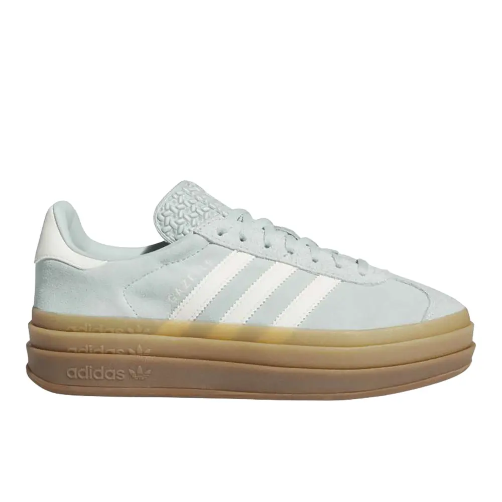 adidas Womens Gazelle Bold Sneakers Shoes Casual - Blue adidas Womens Gazelle Bold Sneakers Shoes Casual - Blue