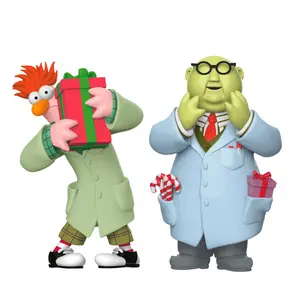 The Muppets Dr. Bunsen Honeydew and Beaker Ornaments, Set of 2