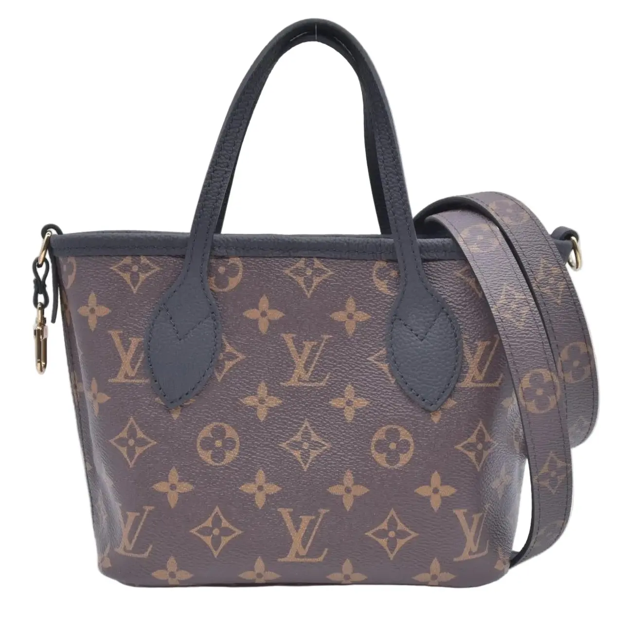 Pre-owned Louis Vuitton canvas Shoulder bags $2900 Reversible Neverfull Bandouliere Inside Out BB