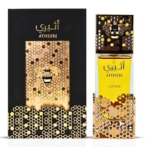 Atheeri Unisex EDP Spray, 3.40 Fl. Oz, by Lattafa (Beauty & Personal Care Fragrance)