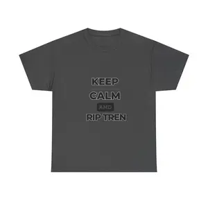 Keep calm funny tshirt full color