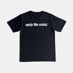 Nettspend Early Life Crisis Heavy Cotton Tee Shirt - Nettspend Early Life Crisis Tshirt