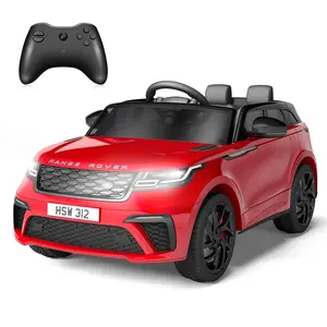 Kids Electric Car with Remote Control,12V Ride On Truck Toy for Ages 37 Months+ w/Parent Remote,Rocking Mode,MP3 Player & Safety Belt | Birthday/Xmas Gift,Red