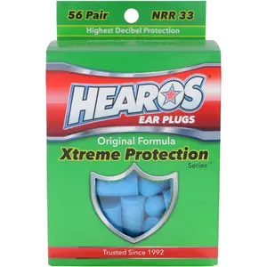 Xtreme Protection Series Plugs, Blue, 56 Pair