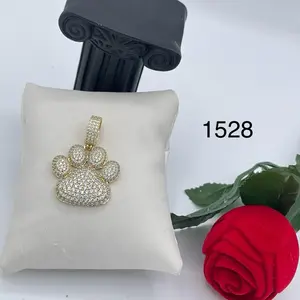 Rodriguezjewelry #1528 Paw design pendant