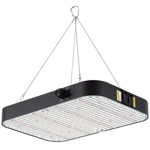 FECIDA 2025 Upgrade Professional LED Grow Light 200 Watts Actual Power 2x2 ft Grow Tent Light for All Growth Stages Higher Output Dimming Function Saves Money Adjustable Greenhouse Garden