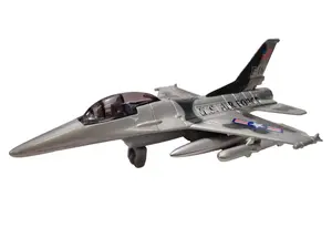 TAI TUNG 7.5" FLY TIGER - Pull Back 4th Gen Jet Fighter Die Cast Metal Toy - Classic & Novelty Toys