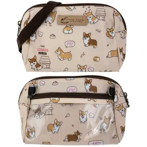 Corgi Puppy Mufe Crossbody Bag