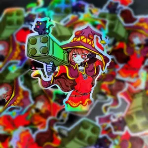 megumin explosion sticker anime konosuba