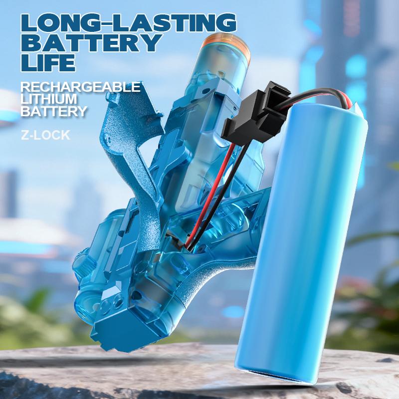 2026 Ultimate Electric Water Blaster with Glowing Flame Muzzle (Safe Orange Tip), Fully Automatic 700cc High Capacity Squirt Gun, 32FT Range, Summer Pool Toy for Kids & Adults 2026 Ultimate Electric Water Blaster with Glowing Flame Muzzle (Safe Orange Tip), Fully Automatic 700cc High Capacity Squirt Gun, 32FT Range, Summer Pool Toy for Kids & Adults