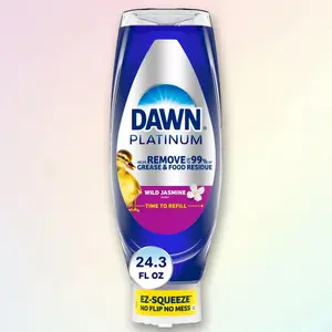 Dawn Ptinum Ez Squeeze Dishwashing Liquid - Wild Jasmine - 24.3 fl oz