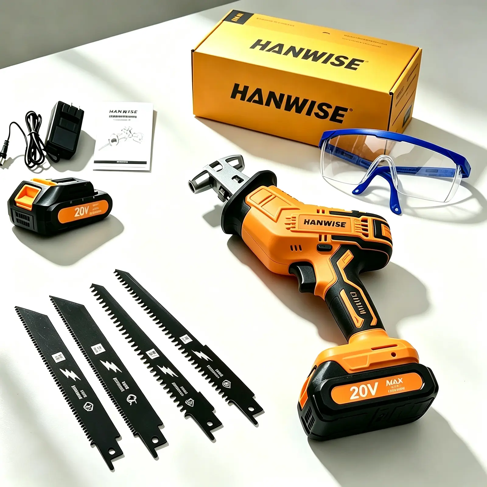 Electric Jigsaw, Cordless Power Tool for Woodworking, Metal Cutting - Tools & Hardware Electric Saw