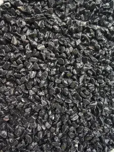 Resin Washed Stone  Natural Black Resin Coated Decorative Stones for Gardens and Landscaping Enhance Your Outdoor Space