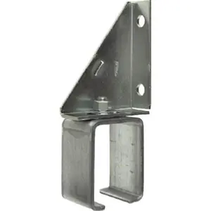 N104-638 Galvanized Single Box Rail Bracket