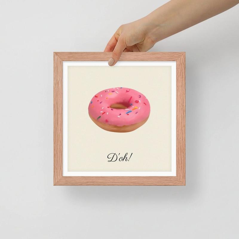 Framed The Simpsons Wall Art | Poster | Print | Quote | Unframed E