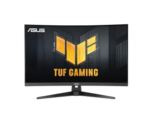 ASUS TUF Gaming 32 inch (31.5" viewable) QHD 2K 1440P 180Hz with AMD FreeSync (Adaptive Sync) 0.5ms 1500R ELMB Curved Gaming Computer Monitor VG32WQ3B