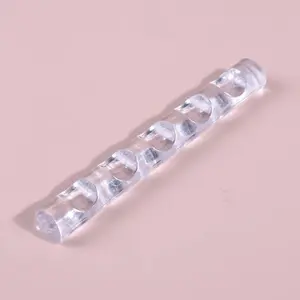 [5-slot Acrylic Pen Rest Holder] 1pc 5-slot Acrylic Pen Rest, Nail Brush Rack, Painting Pen Rest Holder, Desktop Pen Stand, Colorful UV Gel Brush Display Holder