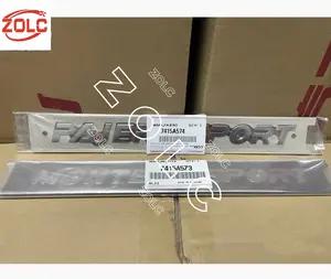 New Genuine Rear Tailgate Letters Mark Logo Emblem For Pajero Montero Sport 3 7415A573 7415A574 2016-2024