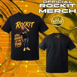 Rockit / Still ahead of my time / artist merch / T-shirt