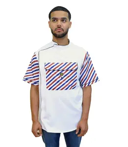 Barber Smock- Barber Jacket - Barber Pole