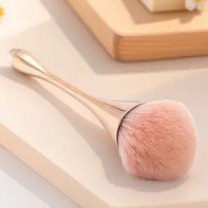 Multifunctional Makeup Brush for Foundation, Blush, Contour, Powder | All-in-One Face Brush for Even Application, Blending, and Setting | Dense Bristles, Minimal Waste | Must-Have for Beginners and Pros
