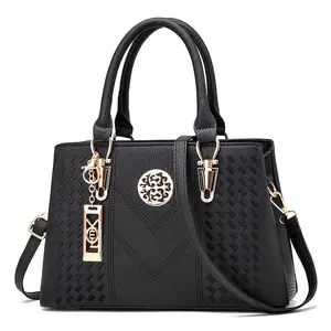 Classic shoulder bag, fashionable PU shoulder bag, women's casual handbag, shoulder bag and handbag
