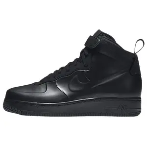 NIKE Men's Air Force 1 Foamposite Cup - 'Triple Black' Sports Sneaker