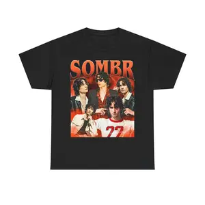 Sombr T-shirt, Music T-shirt, 90s Vintagey Shirt, Culture Pop, Bootleg T-shirt, Gift for Her Rifle