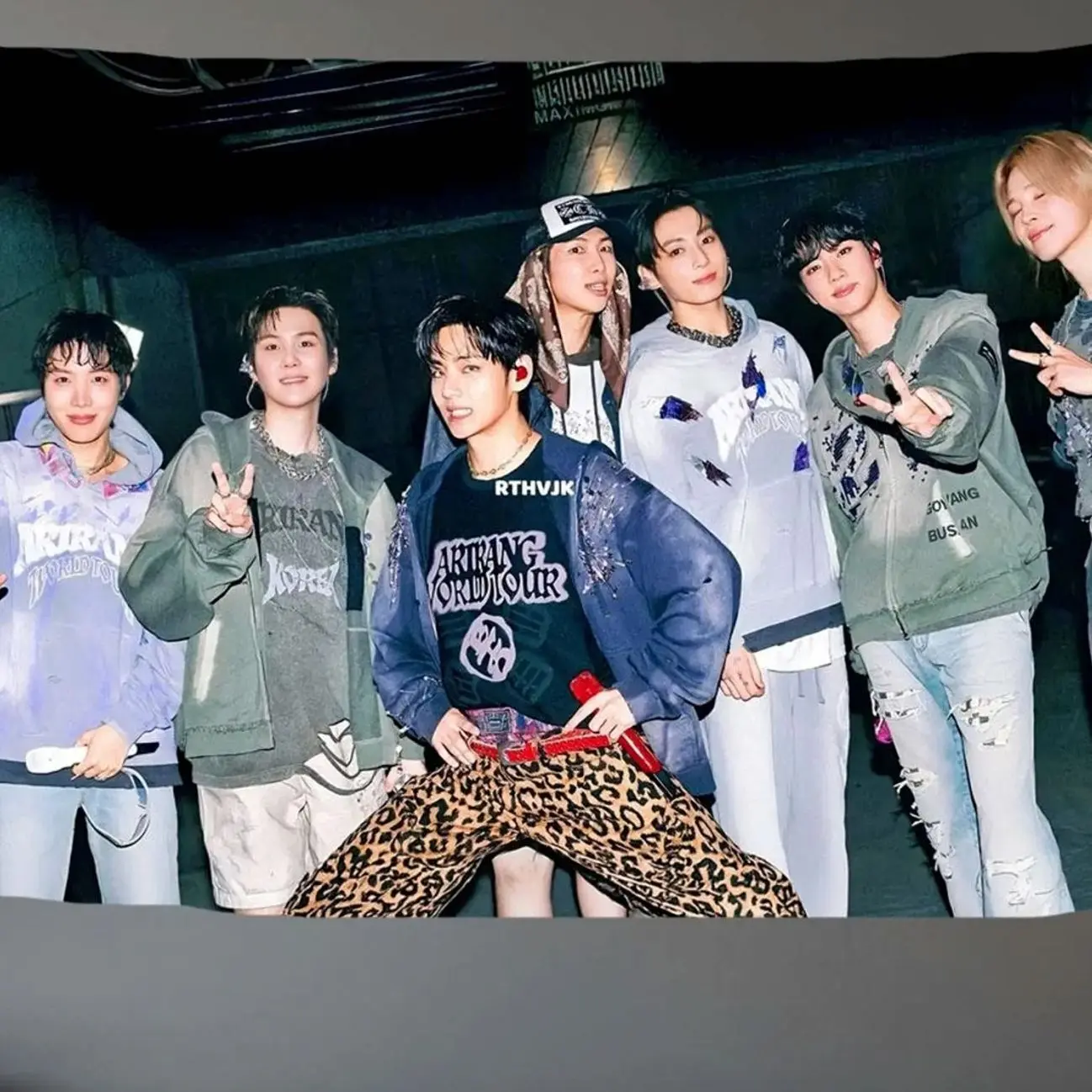 Bangtan Hanging Tapestry | Bantan Boys | Personalized Wall Art | Polyester Fabric | Ship Flag Banner