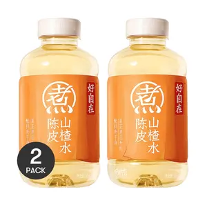 2 Pack Chi Forest Chen Pi Shan Zha Water - 500ml Each | Herbal Drink, Sweet & Sour, Refreshing, Low Calorie, 0 Fat, 0 Additives