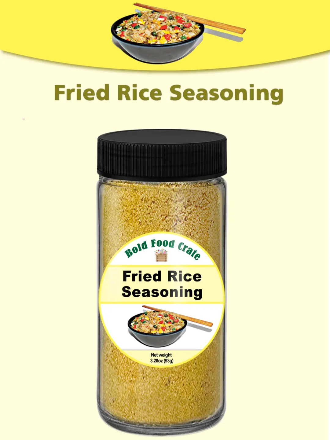 Bold Food Crate Fried Rice Seasoning, 3.28 oz - TikTok Shop