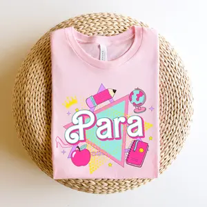 Para T-shirt Paraprofessional Shirts Para Gifts Para Professional Teacher Assistant Paraeducator T-shirt For Teacher Aide Substitute Teacher Tee R738Parap