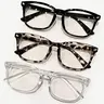 3 Pairs Unisex Glasses, Comfortable, Essential Daily Wear, Anti-Blue Light Lenses, Plastic Frame, All Seasons, Daily Eyeglasses