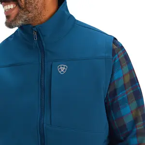 Ariat Logo 2.0 Softshell Vest MAJOLICA BLUE