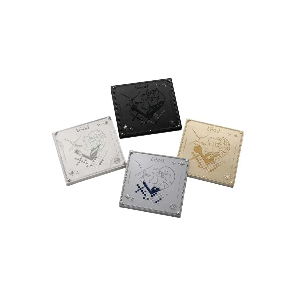 XLOV I,GOD 2nd Mini Album CD K-Pop Digipack Photobook 2 Photocards Mirror Message Card
