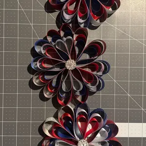 Tripe Heart Chain for Homecoming Mum