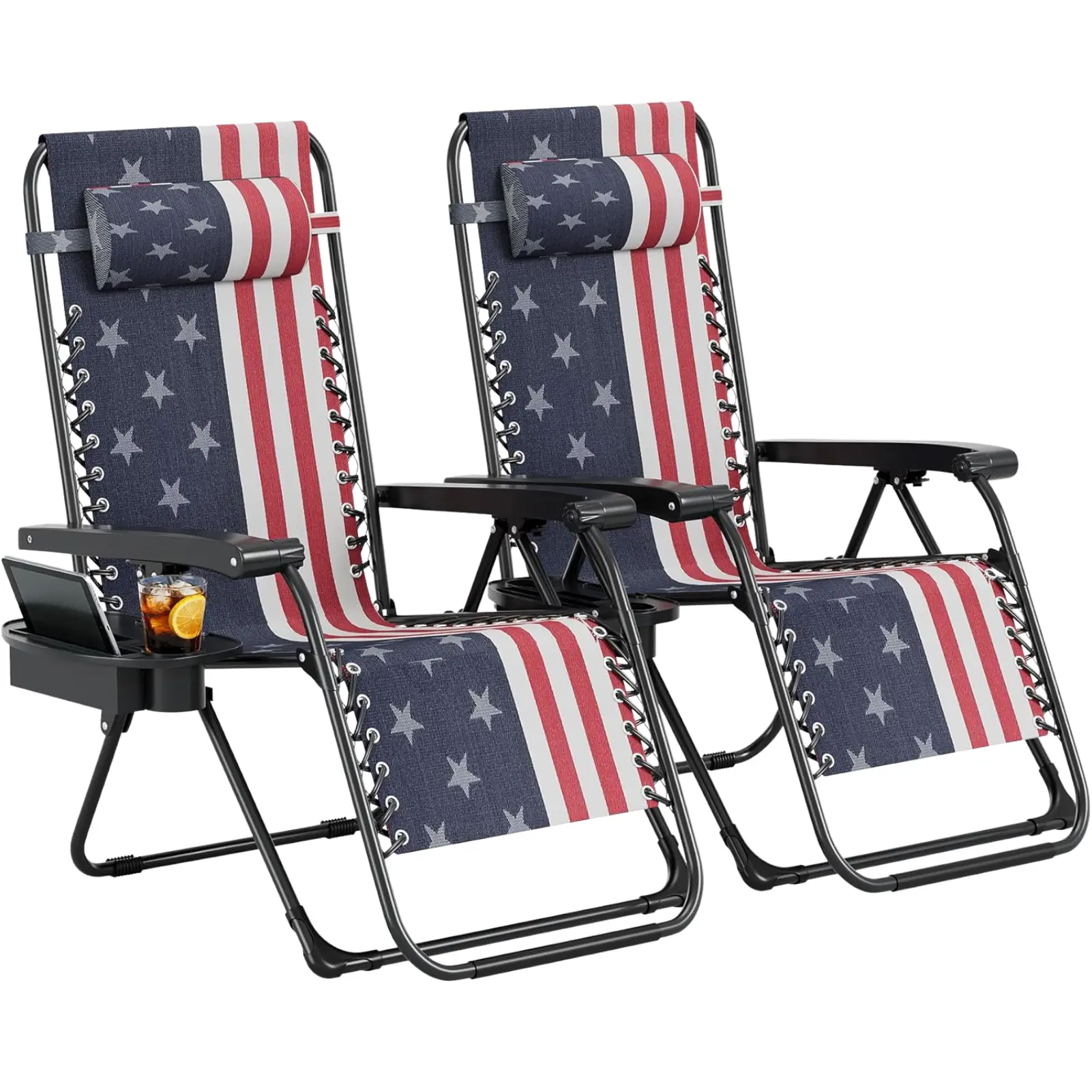 Stars and stripes +2*1 mesh fabric 2 pieces/box