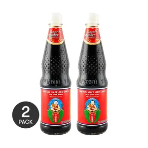HEALTHY BOY Thai Thin Soy Sauce - Red Label, 700ml (2 Pack) | Authentic Flavor for Cooking