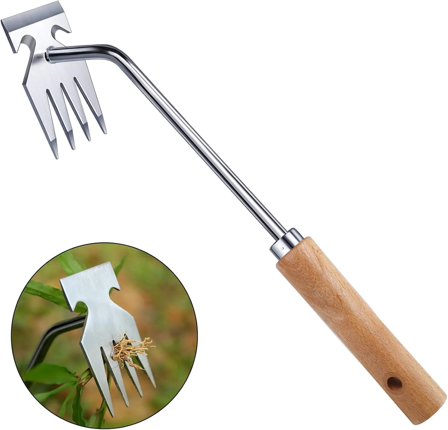 Pulling Weeds and Weeding Artifact,Rooting Hoeing,Loosening Soil, Gardening Tools,Multi-Functional Weeding Shovel,Vegetable Planting, New Durable Garden Weed Upgraded Weed Puller Tool