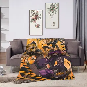 Anime Murder Drones Blanket  Warm Soft  Plush Throw Blanket For Couch Chair Sofa Bed Decorative Flannel Suitable for beds and sofas can also be given as a gift