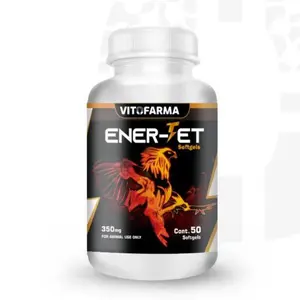 Ener-Jet Energy Booster for Roosters – 50 Softgels | Multivitamin Supplement for Birds | Supports Energy & Vitality