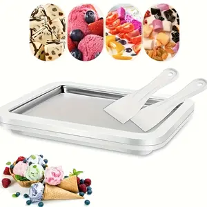 PrimPick 3-piece set of children's homemade simple ice cream maker - household small yogurt mixer, mini ice cream tools