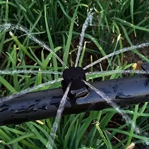 50pcs 1/4 Inch Adjustable Micro Drip Irrigation Sprinklers for Effortless Watering System Adjustable Nozzles